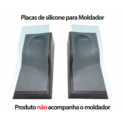Placa Silicone Moldador